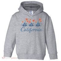 Row Of California Poppies Toddler Hoodie thumb 0