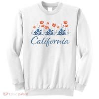 Row Of California Poppies Sweatshirt thumb 0