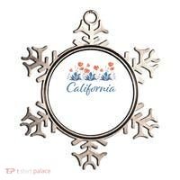 Row Of California Poppies Ornament thumb 0