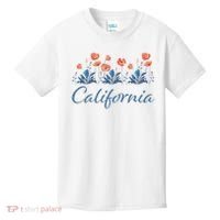 Row Of California Poppies Kids T-Shirt thumb 0