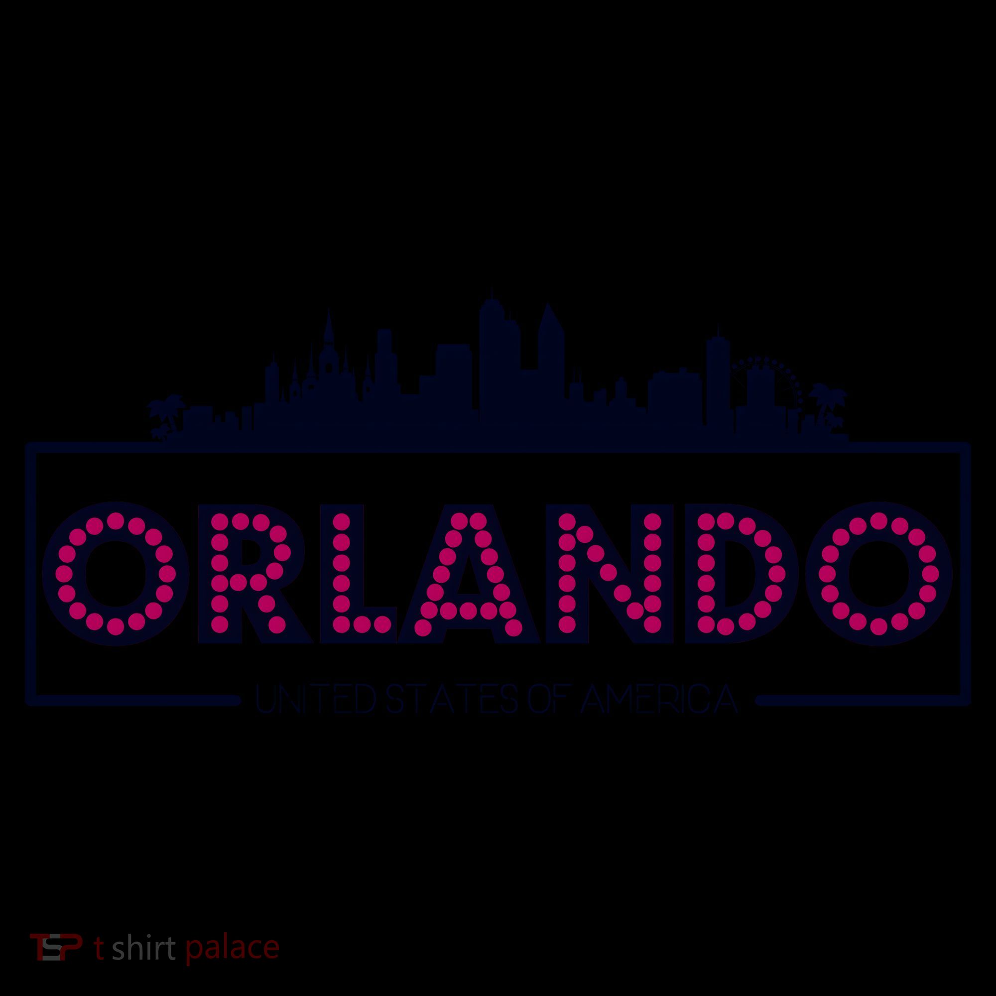 Retro Orlando City Skyline Coffee Mug