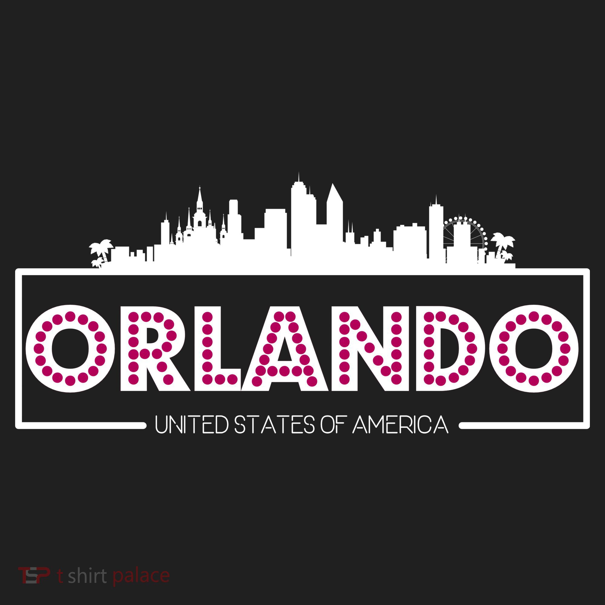 Retro Orlando City Skyline Beanie
