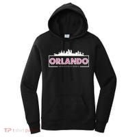 Retro Orlando City Skyline Women's Hoodie thumb 0
