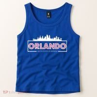 Retro Orlando City Skyline Tank Top thumb 2