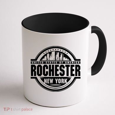 Rochester New York Coffee Mug back