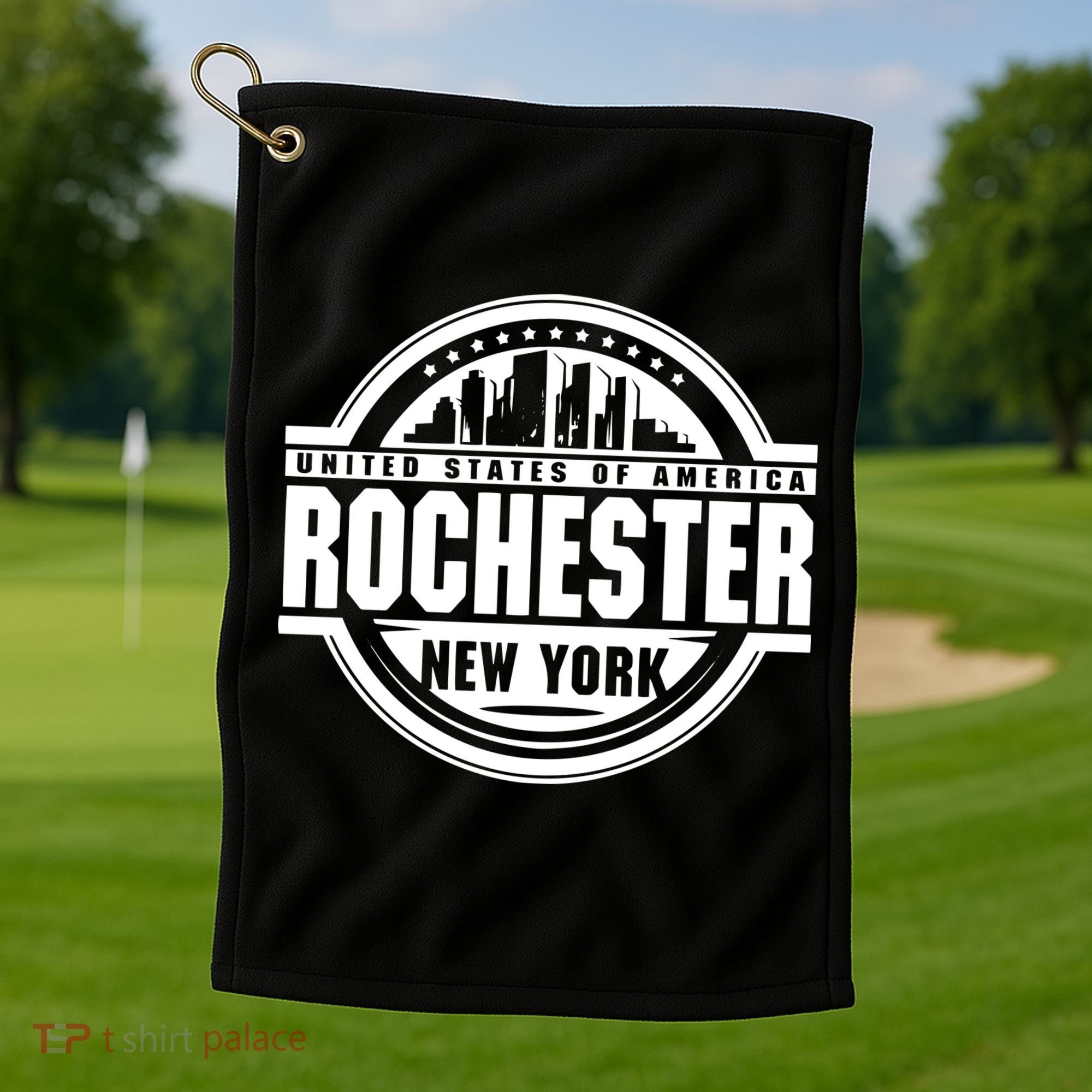 Rochester New York Golf Towel