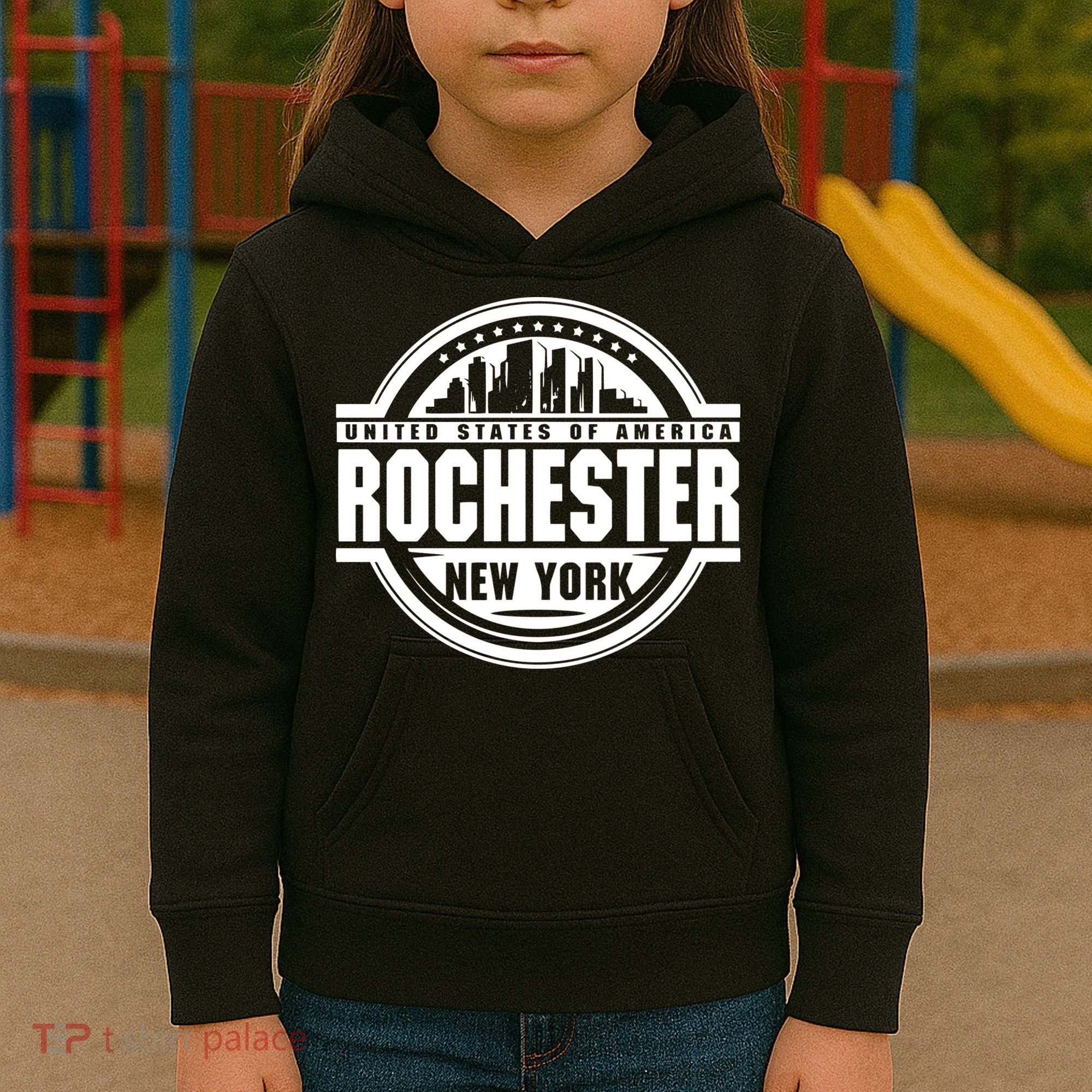 Rochester New York Kids Hoodie