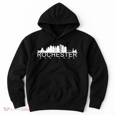 Rochester New York Skyline Hoodie