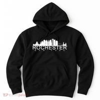 Rochester New York Skyline Hoodie thumb 0