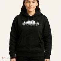 Rochester New York Skyline Hoodie thumb 5