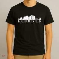 Rochester New York Skyline T-Shirt thumb 3