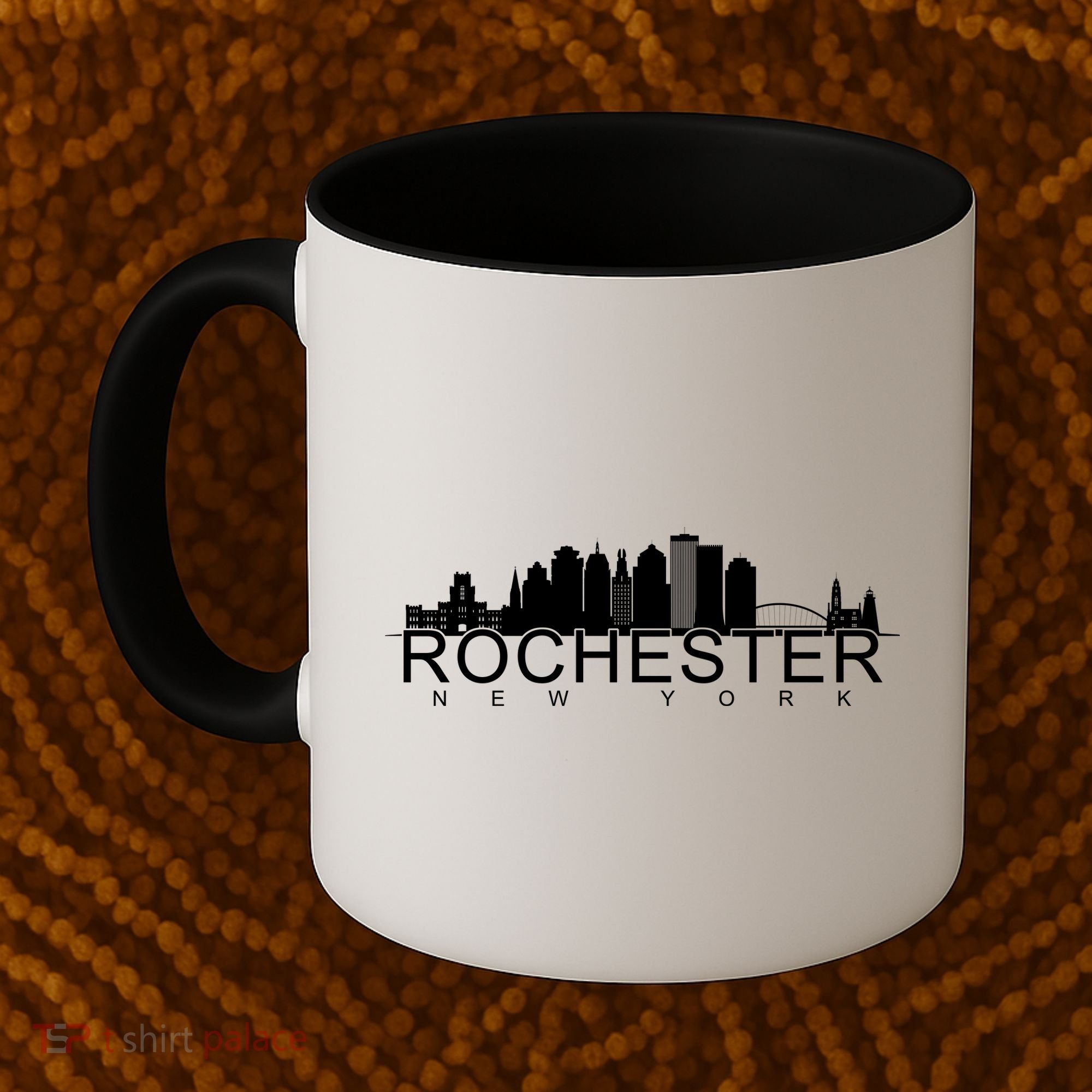 Rochester New York Skyline Coffee Mug