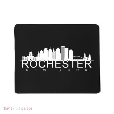 Rochester New York Skyline Mousepad