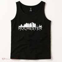 Rochester New York Skyline Tank Top thumb 2