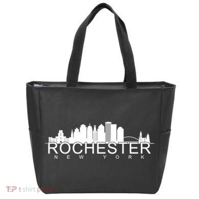 Rochester New York Skyline Tote Bag
