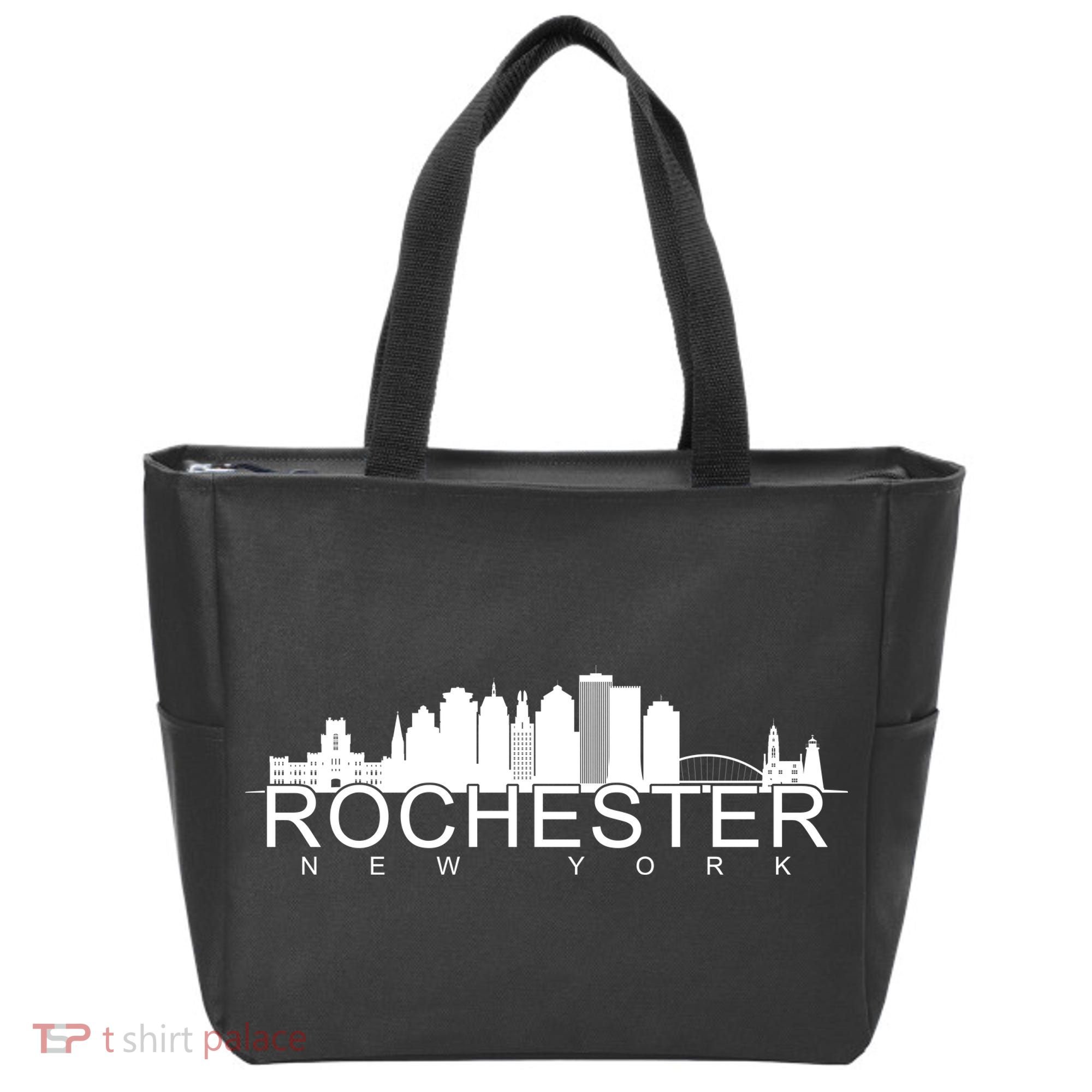 Rochester New York Skyline Tote Bag