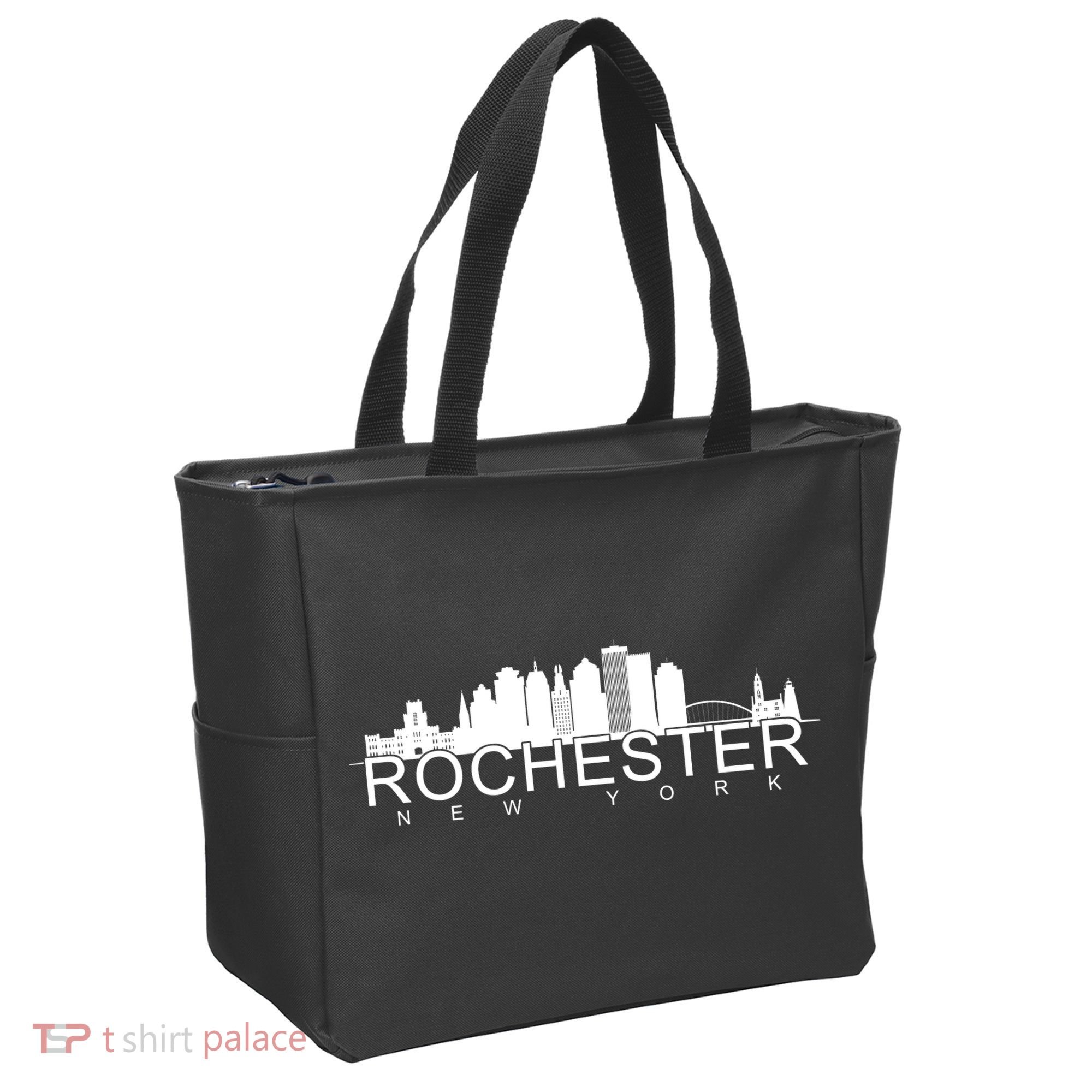 Rochester New York Skyline Tote Bag