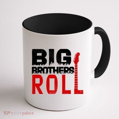 Rock And Roll Big Brothers Coffee Mug back