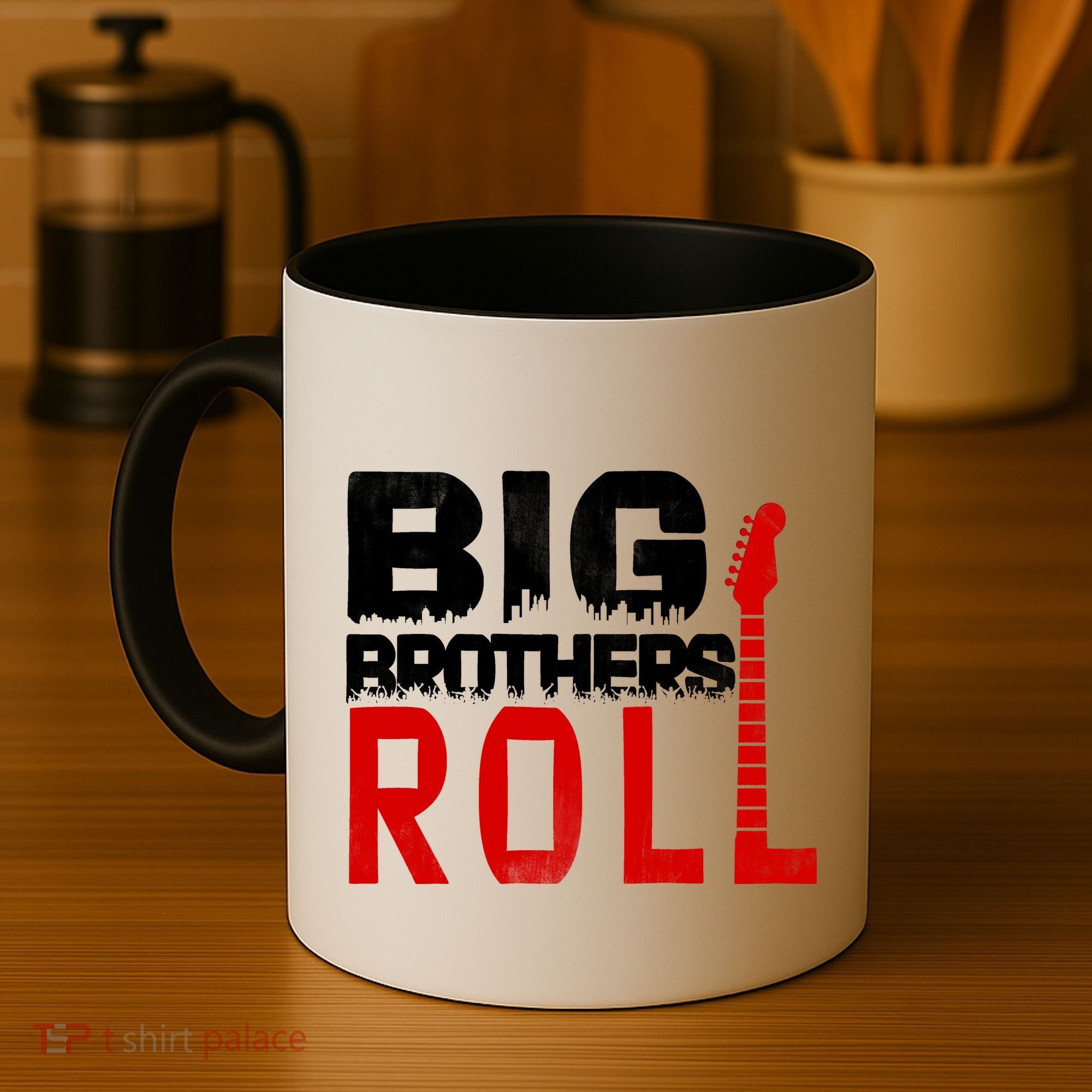 Rock And Roll Big Brothers Coffee Mug