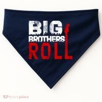 Rock And Roll Big Brothers USA-Made Doggie Bandana thumb 0