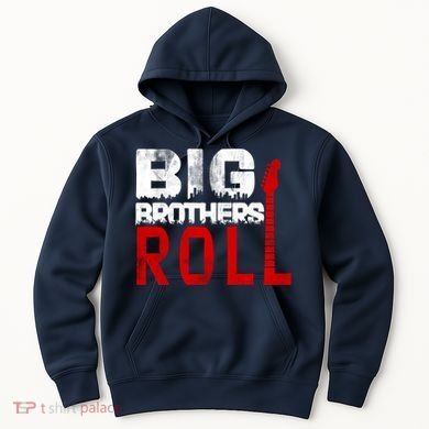 Rock And Roll Big Brothers Hoodie