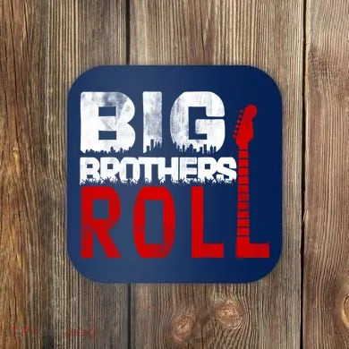 Rock And Roll Big Brothers Coaster