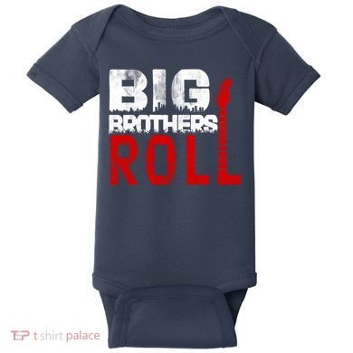 Rock And Roll Big Brothers Baby Bodysuit