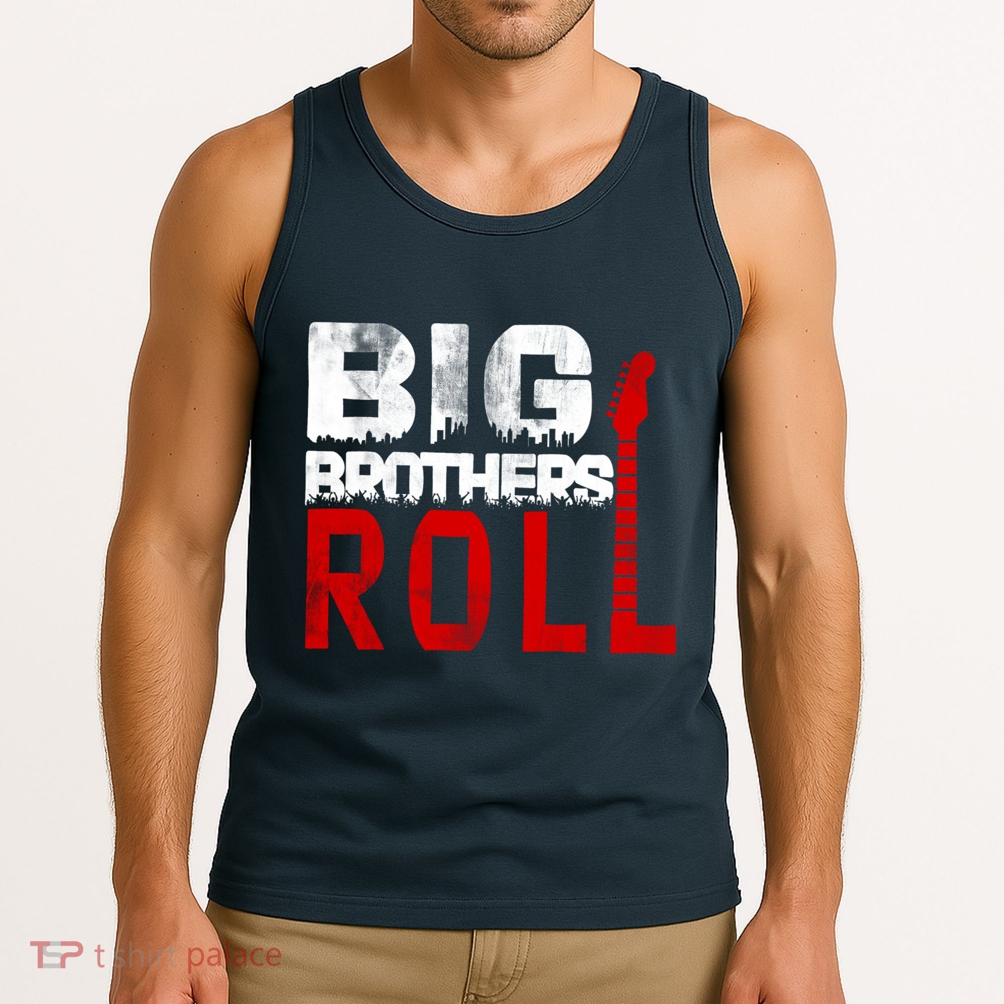 Rock And Roll Big Brothers Tank Top