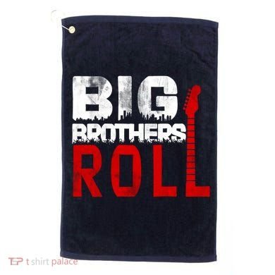 Rock And Roll Big Brothers Golf Towel
