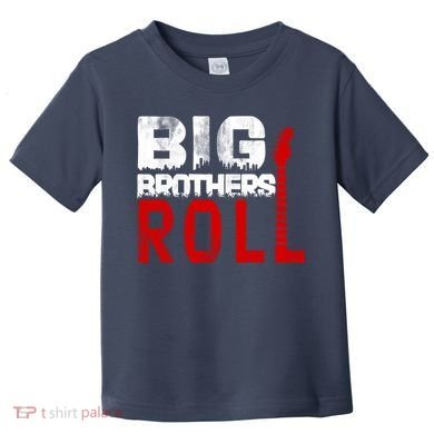 Rock And Roll Big Brothers Toddler T-Shirt