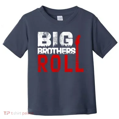 Rock And Roll Big Brothers Toddler T-Shirt