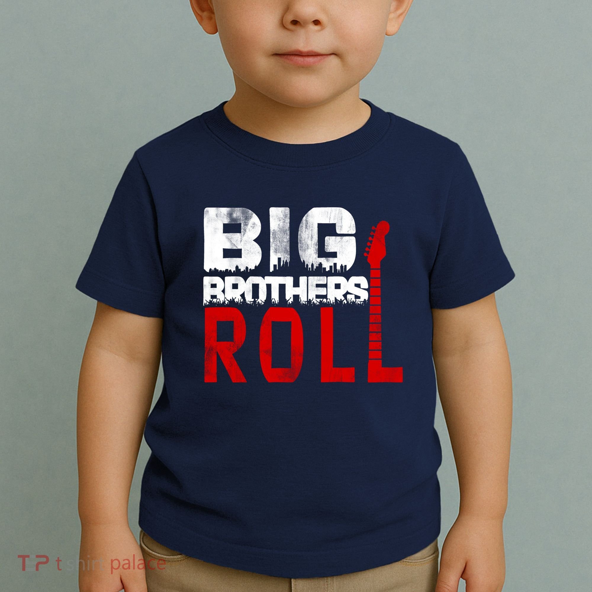 Rock And Roll Big Brothers Toddler T-Shirt