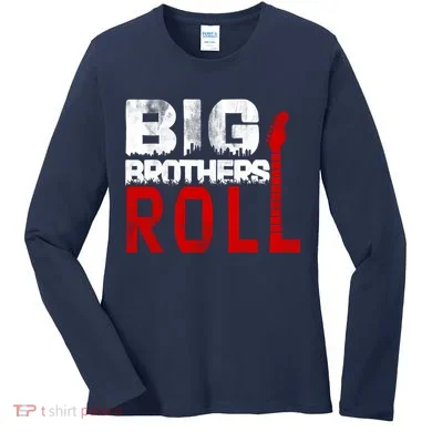 Rock And Roll Big Brothers Women's Long Sleeve Shirt