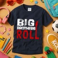 Rock And Roll Big Brothers Kids T-Shirt thumb 3