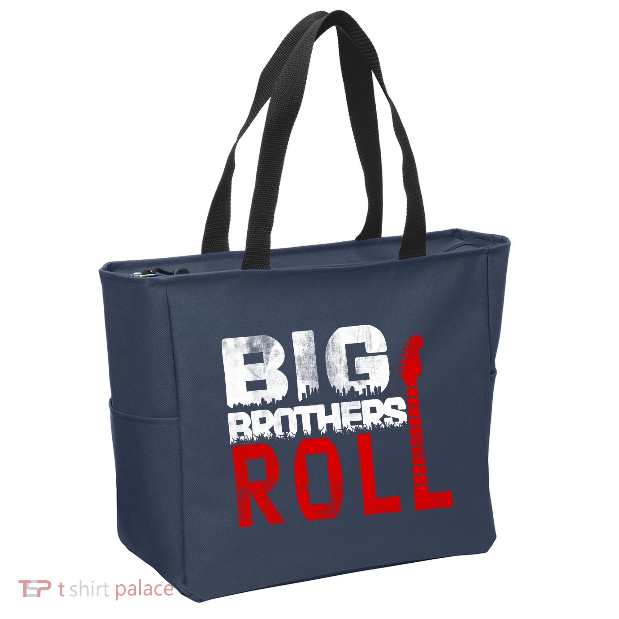 Rock And Roll Big Brothers Tote Bag