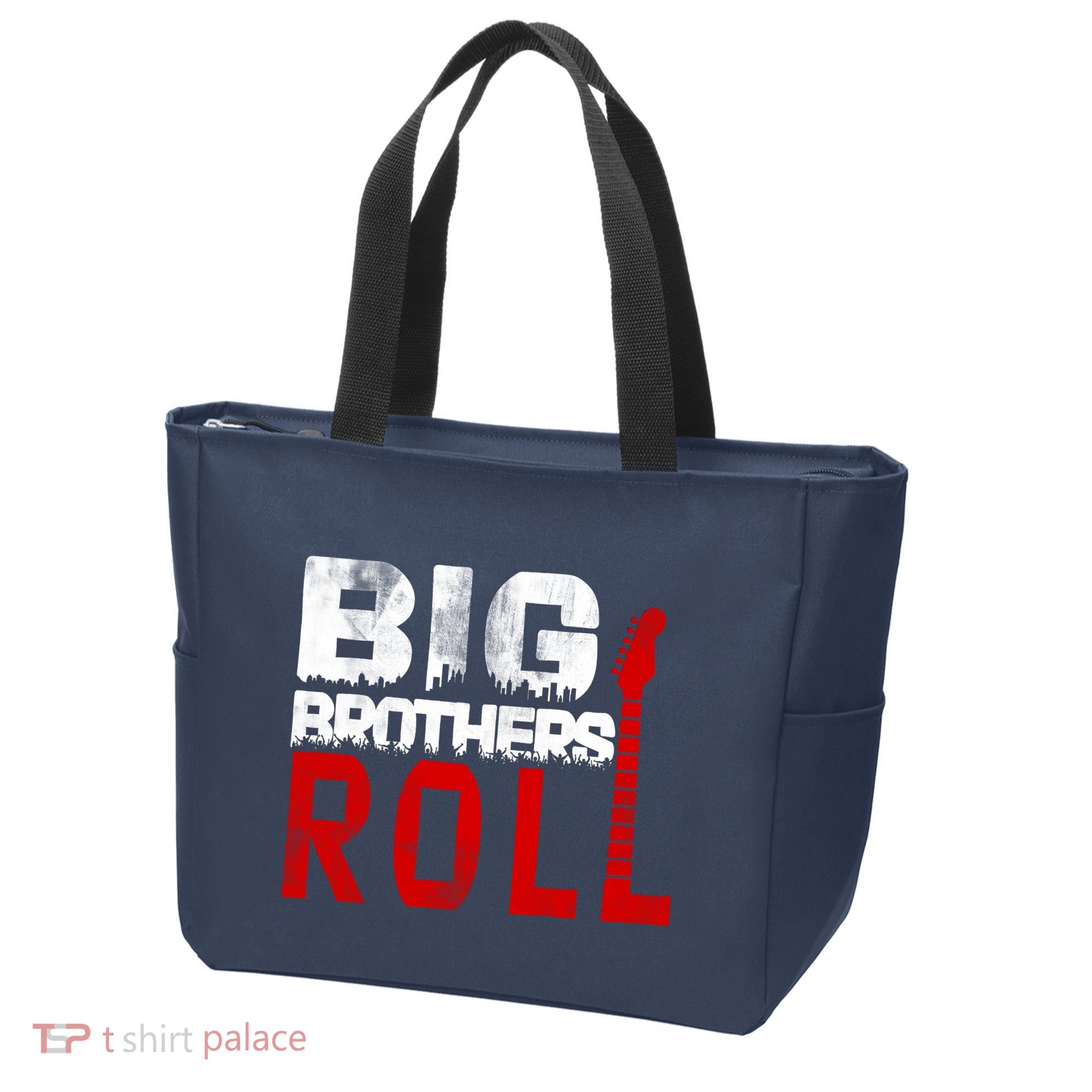 Rock And Roll Big Brothers Tote Bag