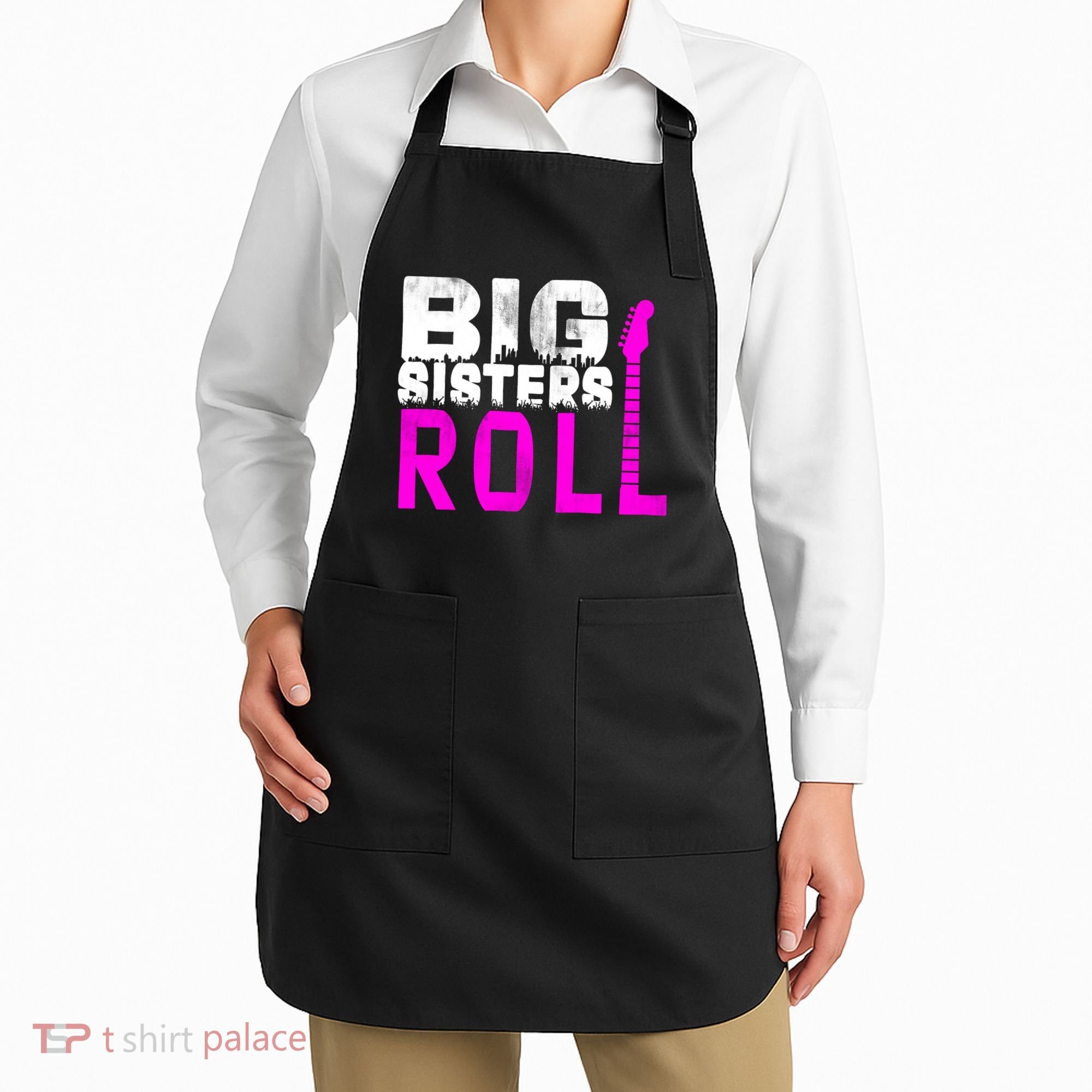 Rock And Roll Big Sisters Apron