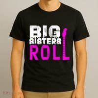 Rock And Roll Big Sisters T-Shirt thumb 3