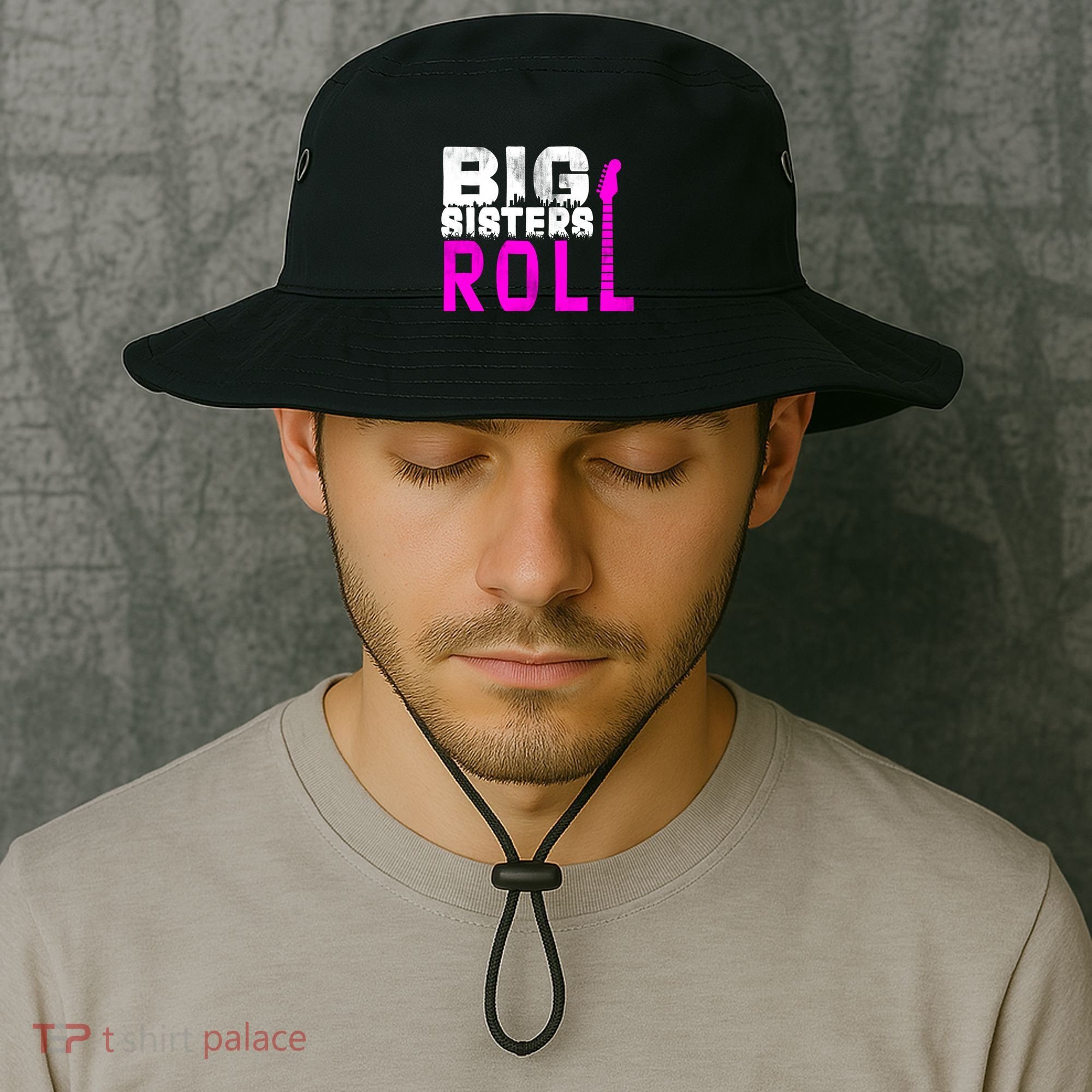 Rock And Roll Big Sisters Bucket Hat