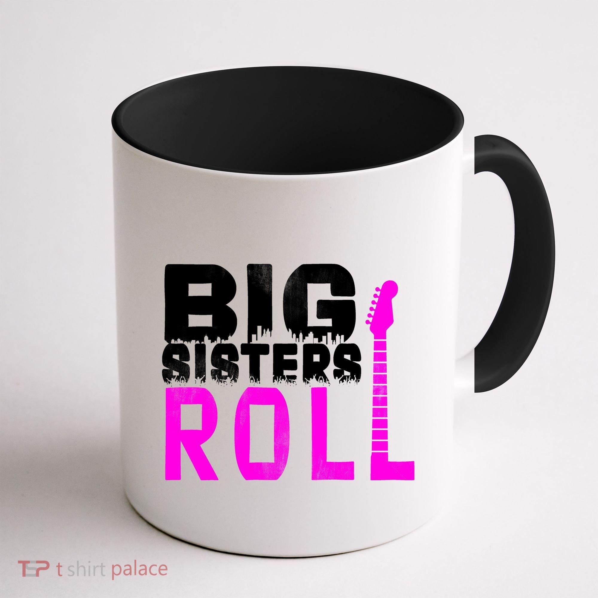 Rock And Roll Big Sisters Coffee Mug