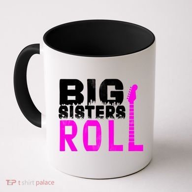 Rock And Roll Big Sisters Coffee Mug