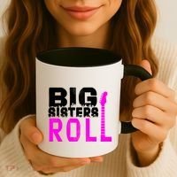 Rock And Roll Big Sisters Coffee Mug thumb 3
