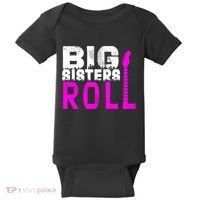 Rock And Roll Big Sisters Baby Bodysuit thumb 0