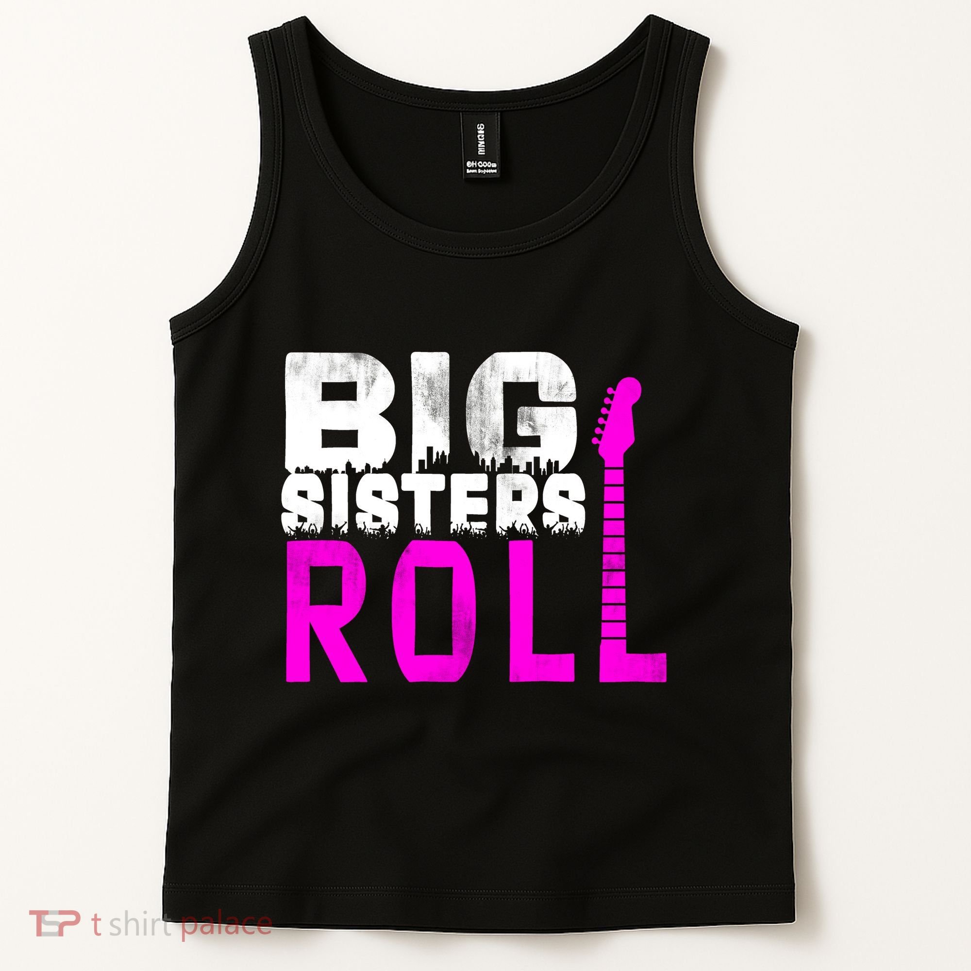 Rock And Roll Big Sisters Tank Top