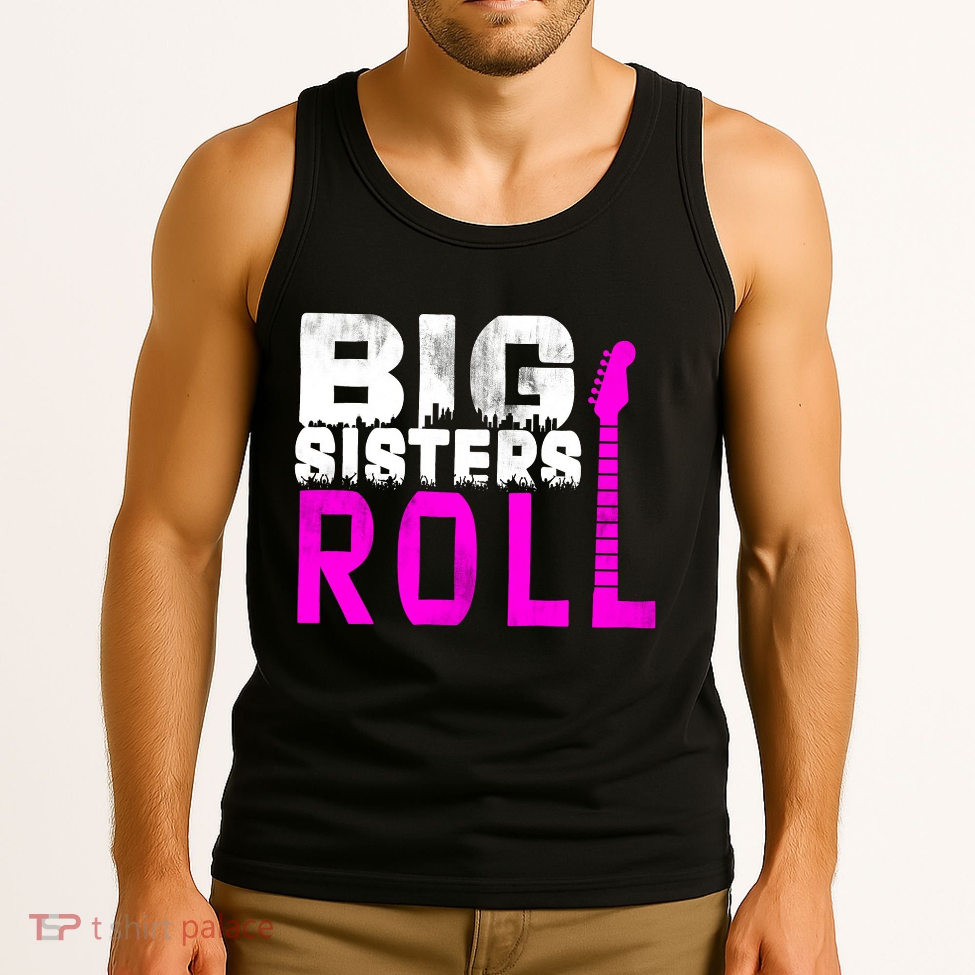 Rock And Roll Big Sisters Tank Top