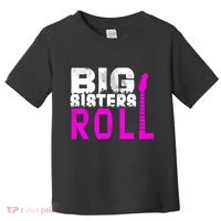 Rock And Roll Big Sisters Toddler T-Shirt thumb 0