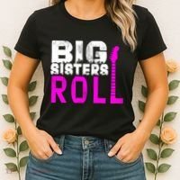 Rock And Roll Big Sisters Women's T-Shirt thumb 2