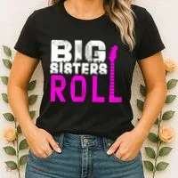 Rock And Roll Big Sisters Women's T-Shirt thumb 2
