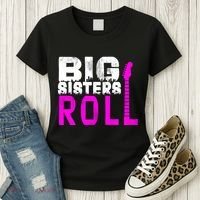 Rock And Roll Big Sisters Women's T-Shirt thumb 3