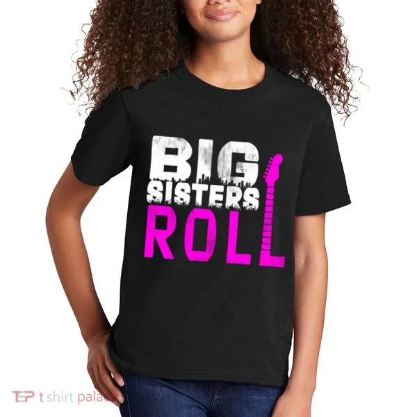 Rock And Roll Big Sisters Kids T-Shirt